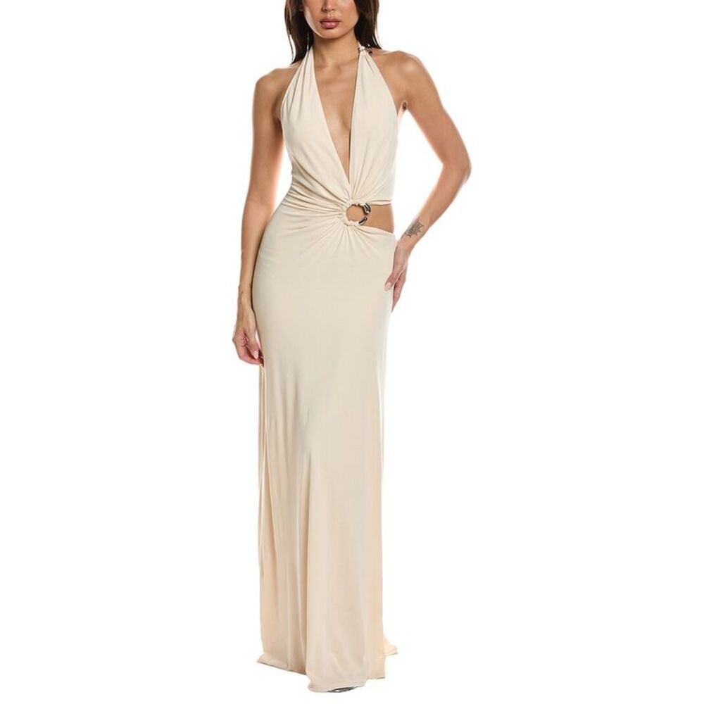 Misha Womens  The Devon Dress, Ivory